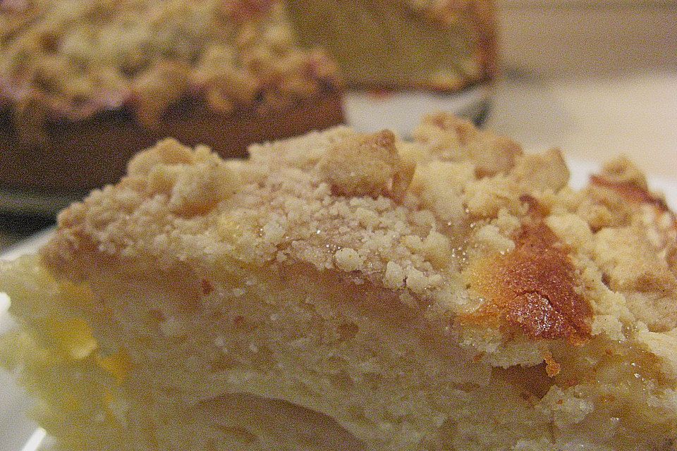 Bananen - Streusel - Kuchen (brasilianisch)