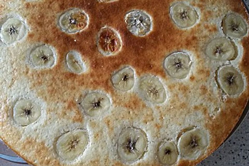 Bananen - Streusel - Kuchen (brasilianisch)