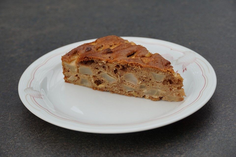 Schokoladen-Birnenkuchen