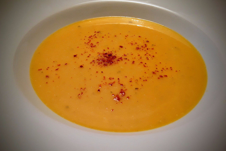 Butternutkürbis-Suppe