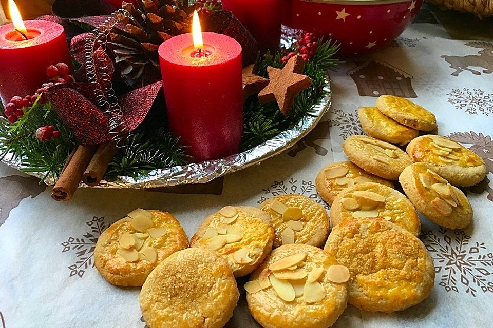 Crème fraîche Plätzchen