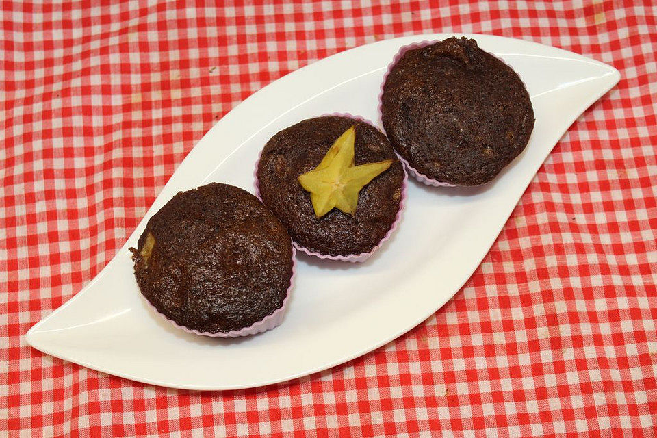 Schoko-Bananen-Muffins