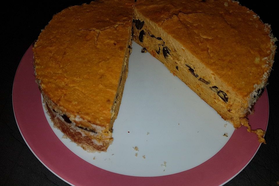 Zuckerfreier Käsekürbiskuchen