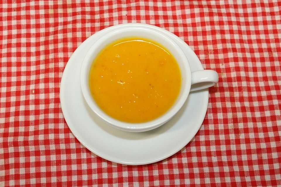 Hokkaidokürbis-Suppe