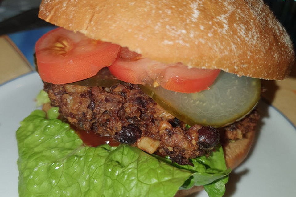 Veganer Burger