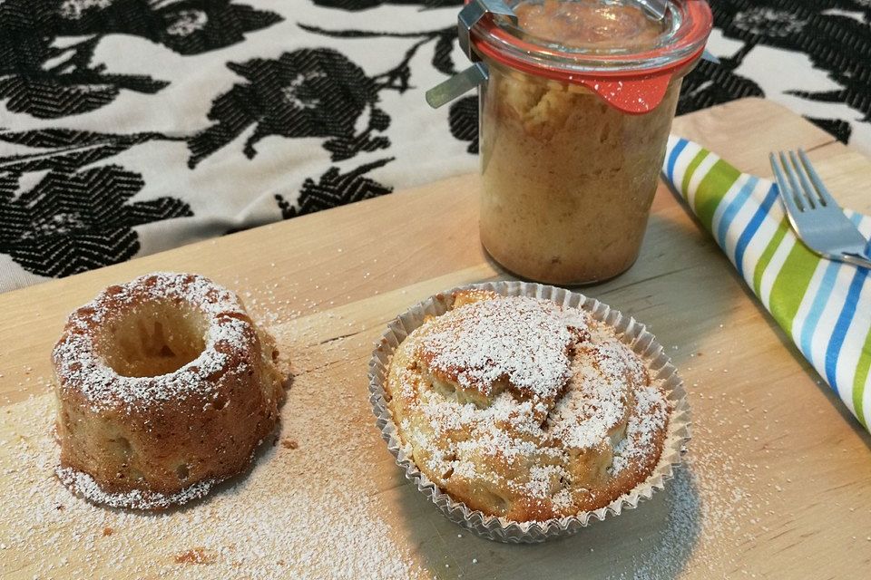 Apfel-Amaretto-Muffins