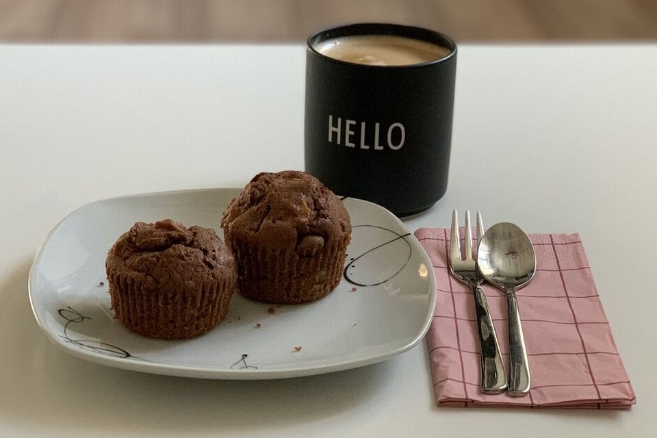 Apfel-Amaretto-Muffins