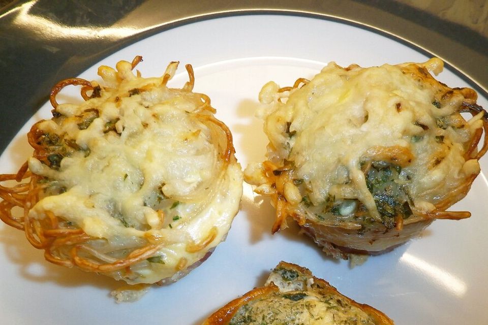 Spaghetti-Muffins