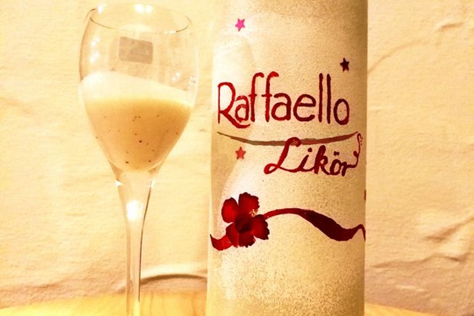 Raffaellolikör - ohne Raffaellos