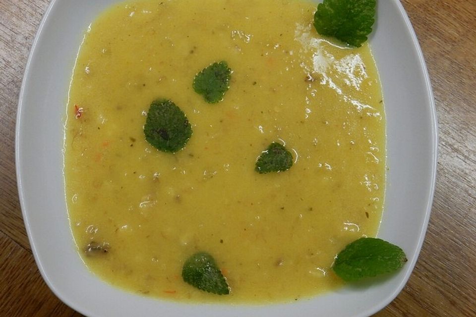 Bananen-Mango-Suppe