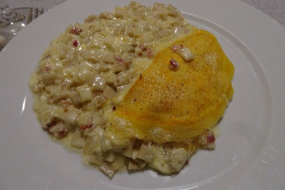 Croziflette - Auflauf mit Buchweizennudeln