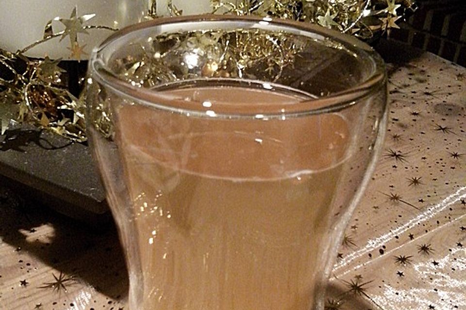 Weißer Glühwein