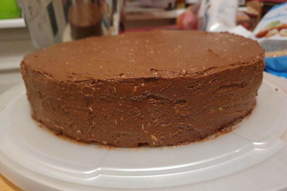 Schokoladenbuttercremetorte