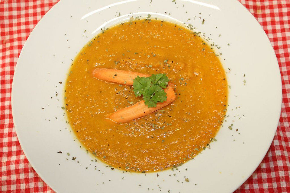 Fruchtige Karottensuppe