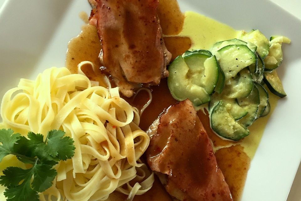 Kalbsschnitzel "Saltimbocca"