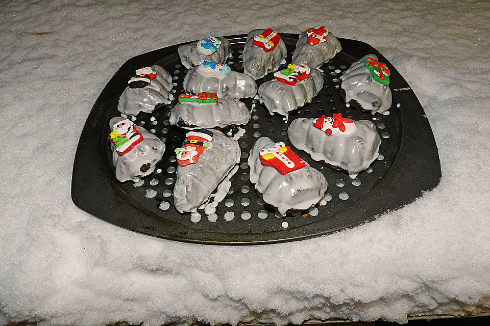 Weihnachtlicher Sprudelkuchen