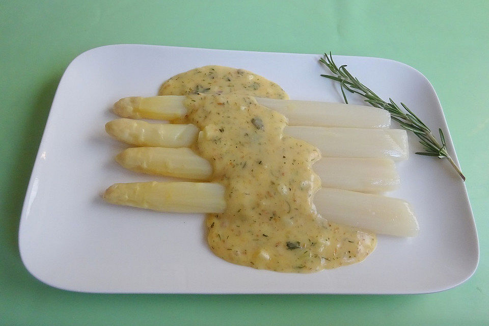 Spargel - Sahnesauce mit Dill