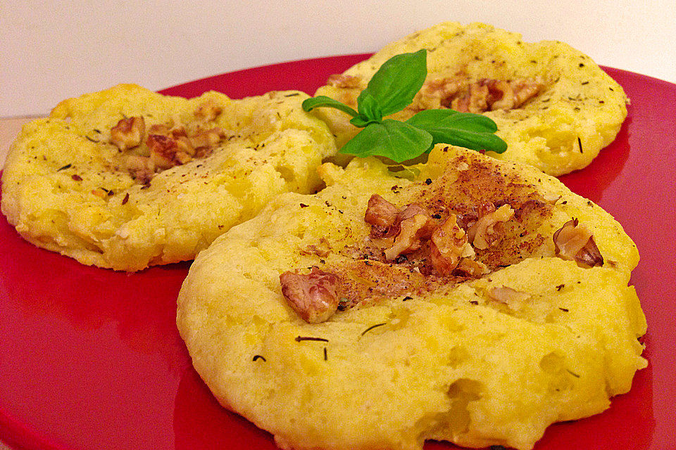 Irische Kartoffelfladen mit Walnüssen