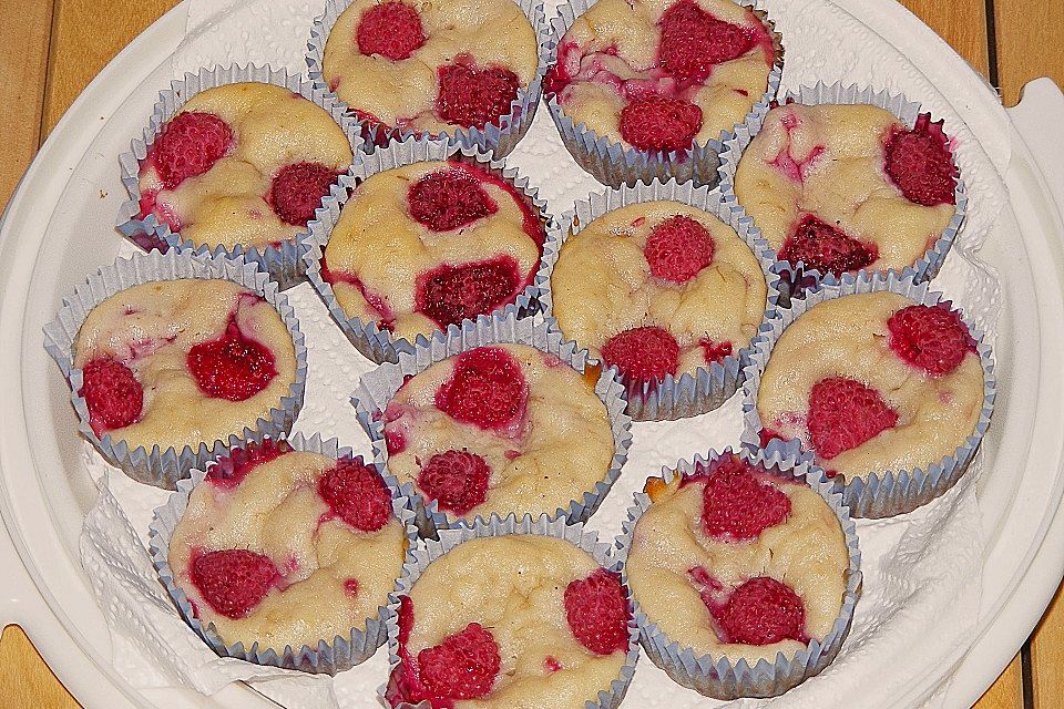 Himbeer - Bananen - Muffins