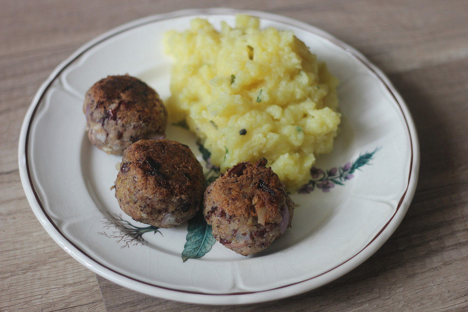 "Bohnetten" - vegane Frikadellen/Bouletten