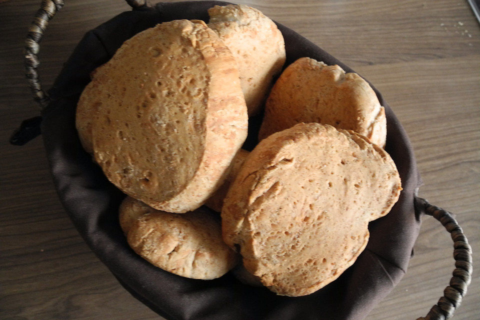 Dinkelbrötchen mit Reismilch