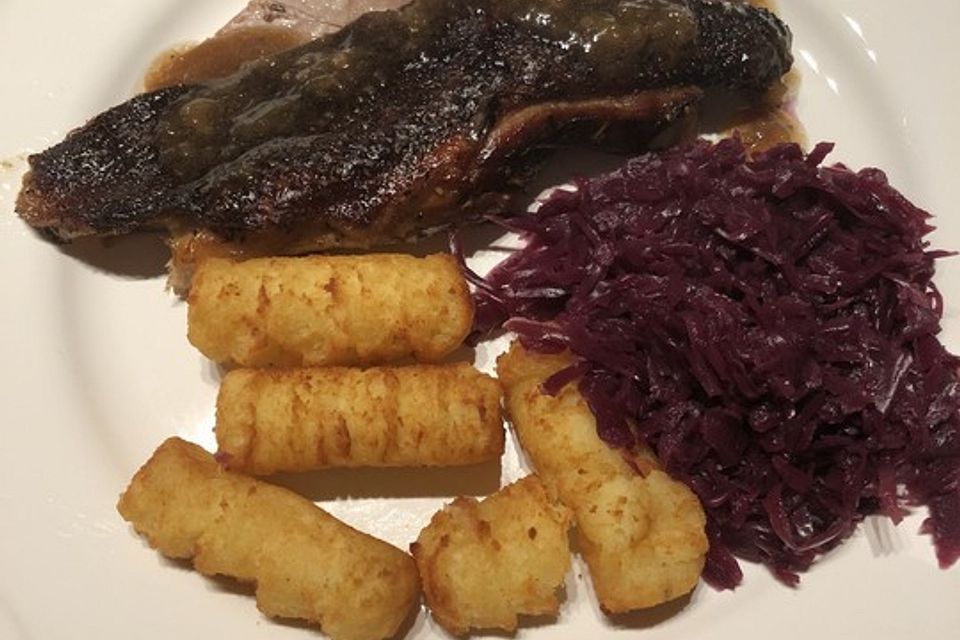 Gänsebraten