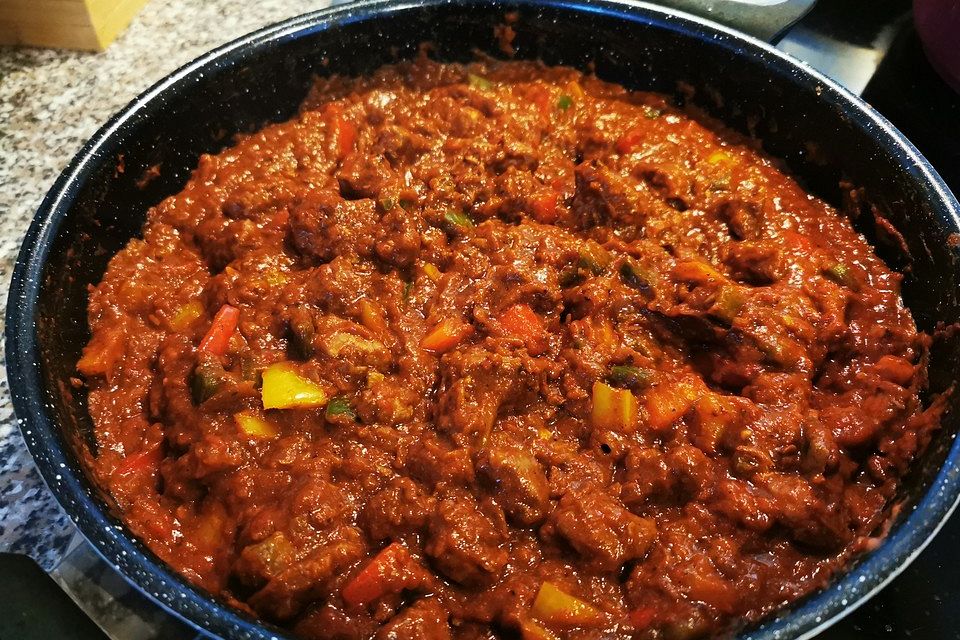 Bestes Paprika-Gulasch