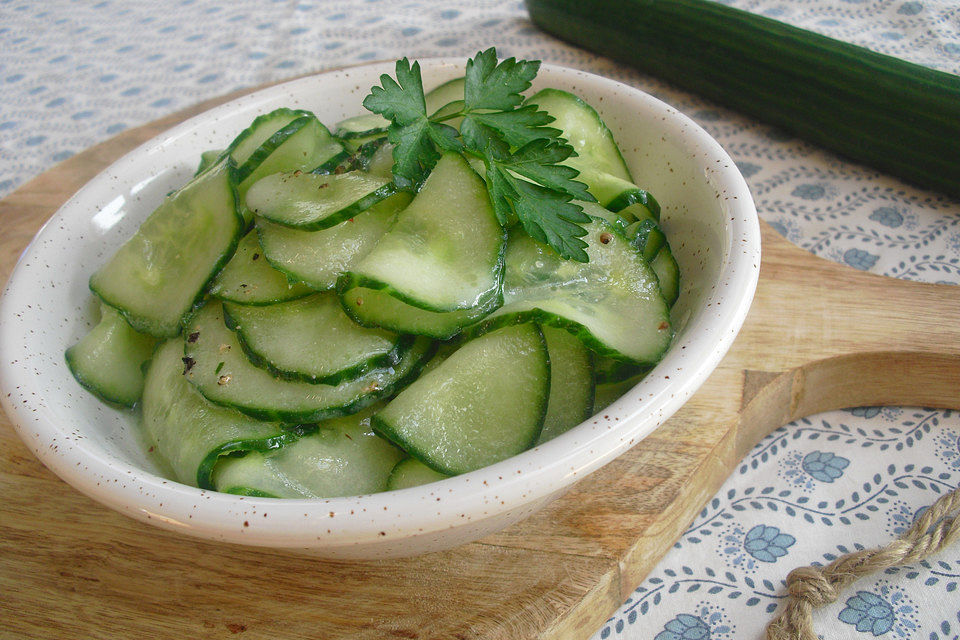 Opa Heinz' Gurkensalat