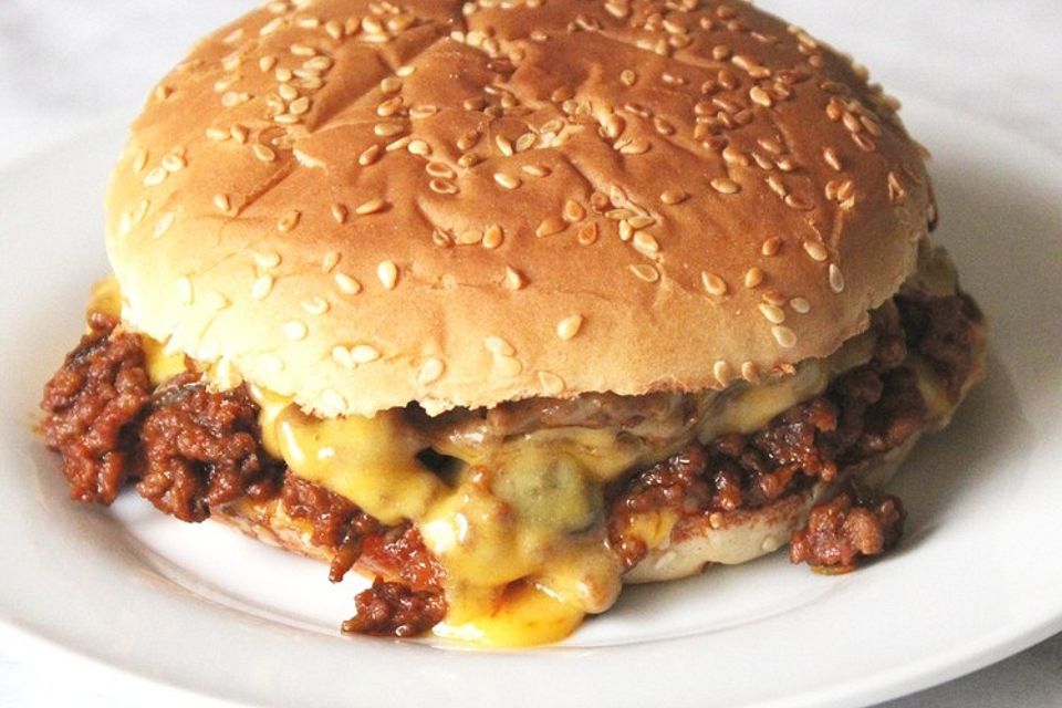 Sloppy Joe - Amerikanischer Hackfleischburger