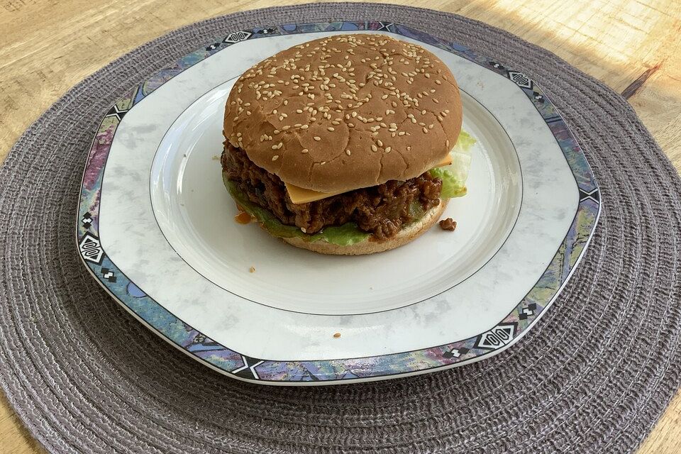 Sloppy Joe - Amerikanischer Hackfleischburger