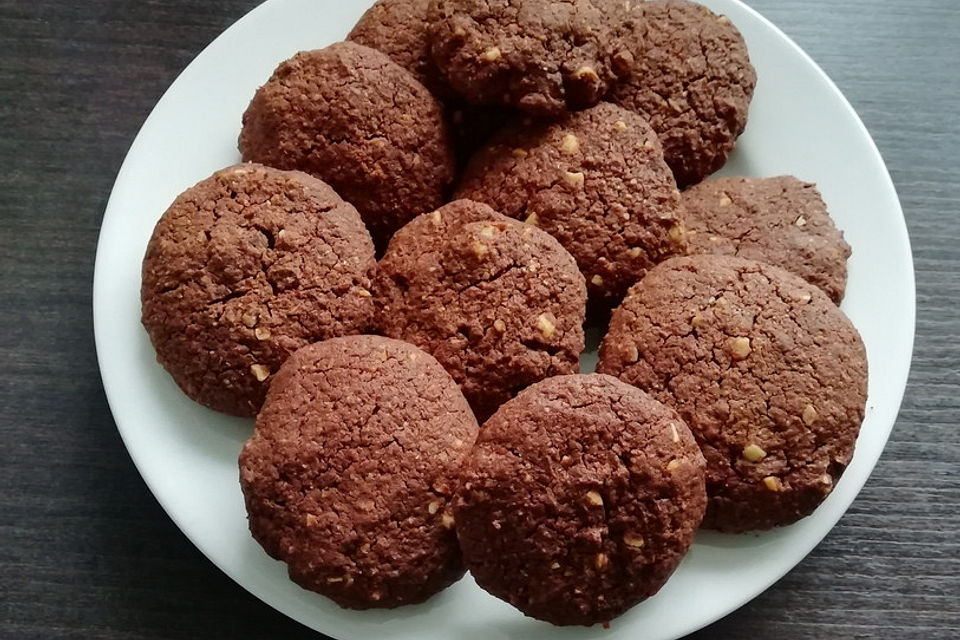 Cashew-Schoko-Cookies