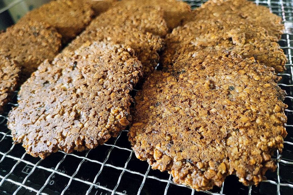 Hafercookies ohne Zucker