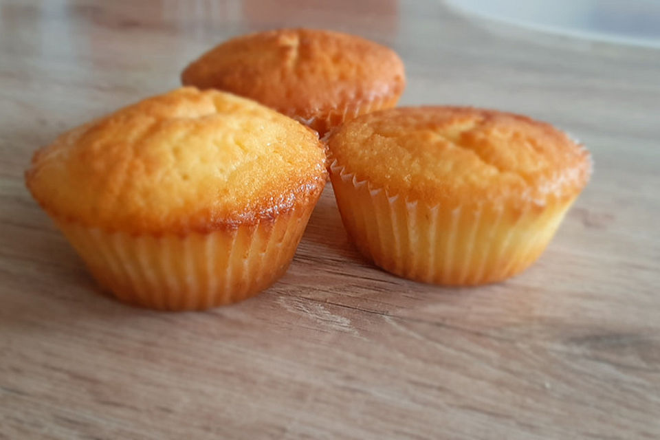 Leckere Zitronenmuffins