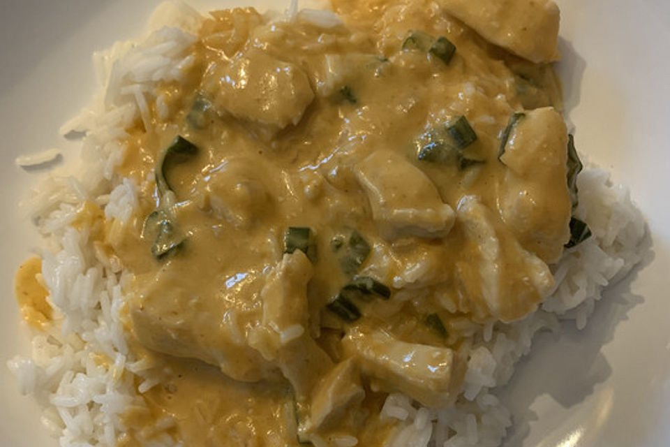 Thai Curry mit Hähnchenfilet