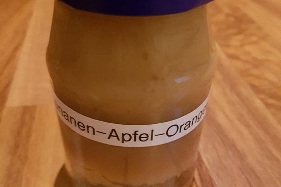 Bananen-Apfel-Orangenmarmelade