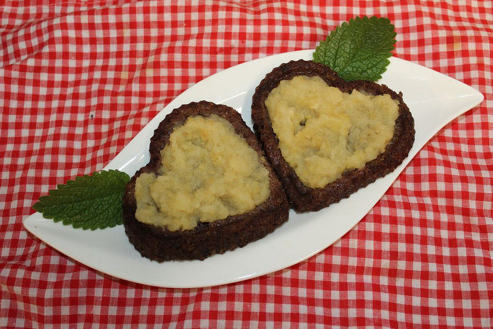 Veganer Schokokuchen mit Apfelmus