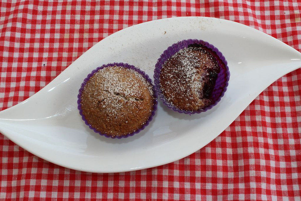 Fruchtige Brombeer-Zitronen-Muffins