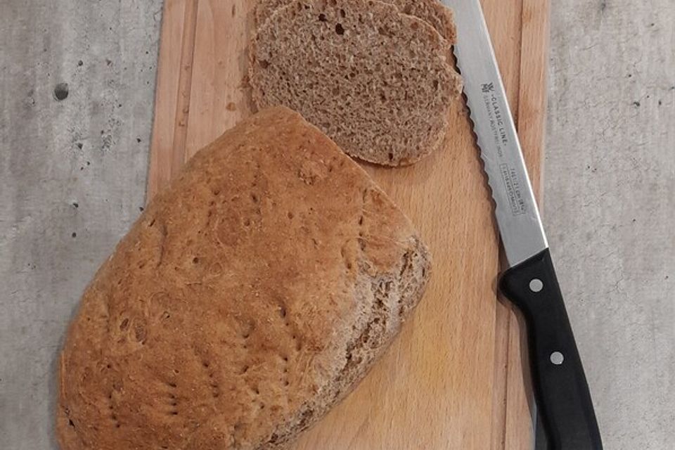 Babys erstes Vollkorntoastbrot