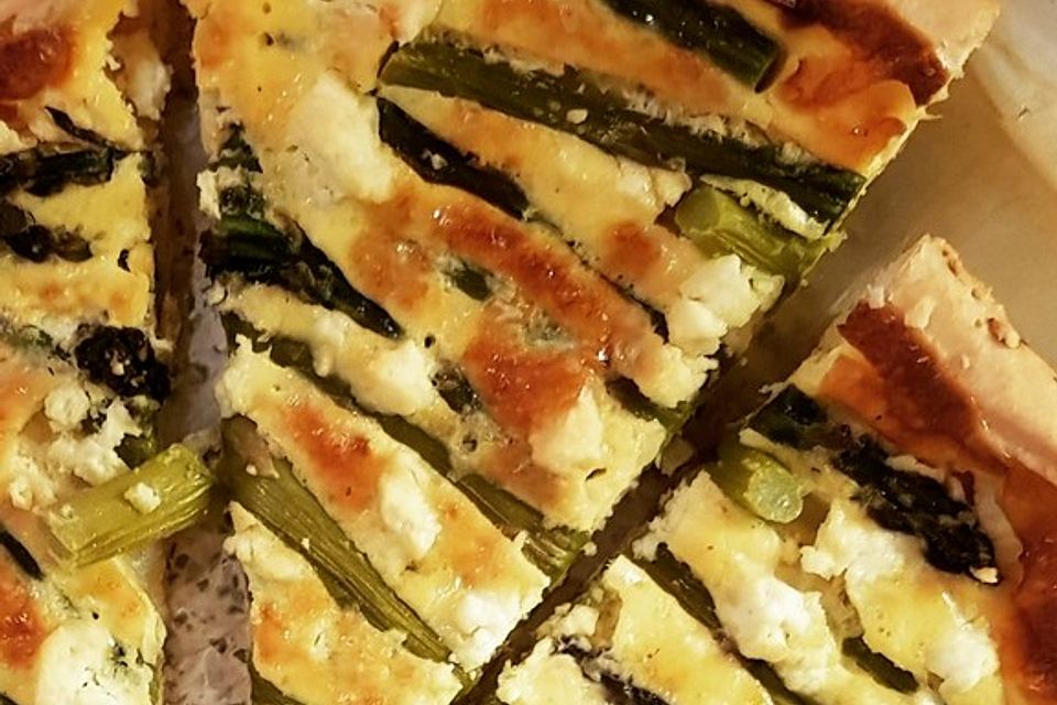 Spargel-Tarte