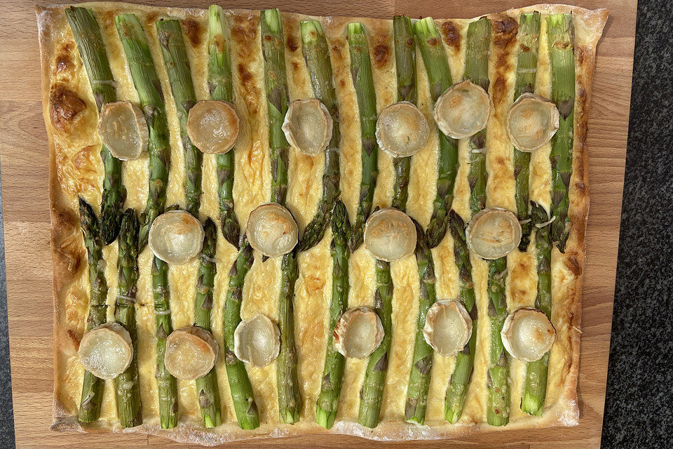 Spargel-Tarte