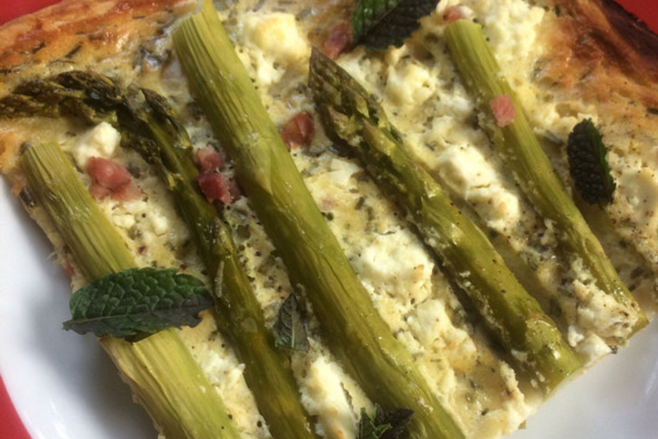 Spargel-Tarte