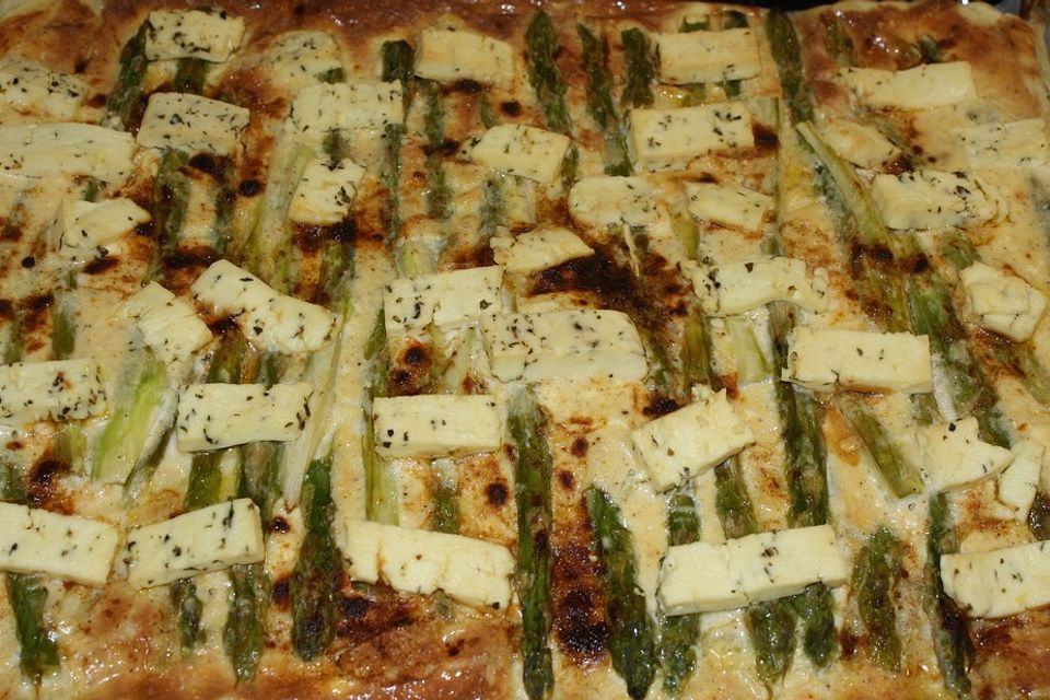 Spargel-Tarte