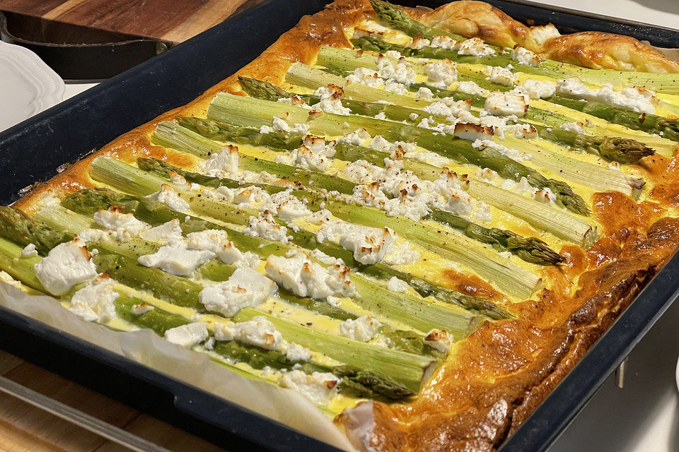 Spargel-Tarte