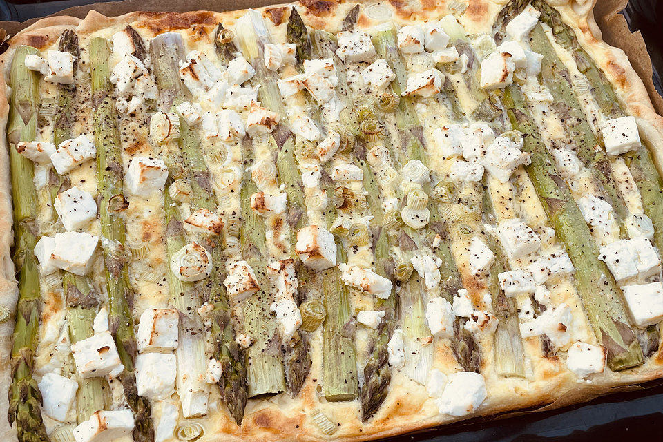 Spargel-Tarte