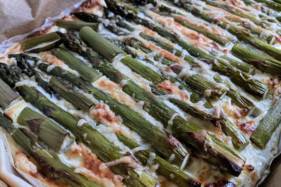 Spargel-Tarte