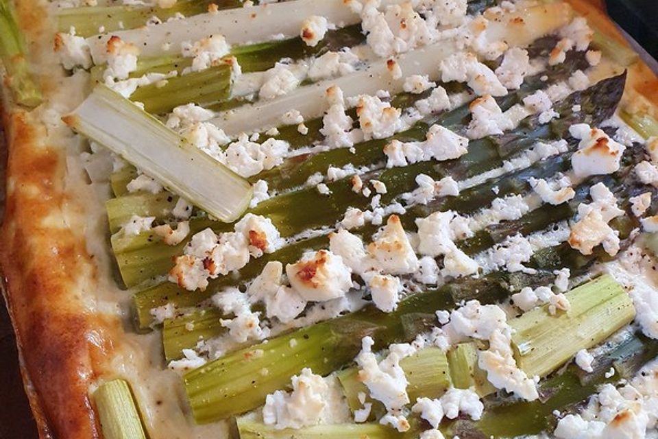 Spargel-Tarte