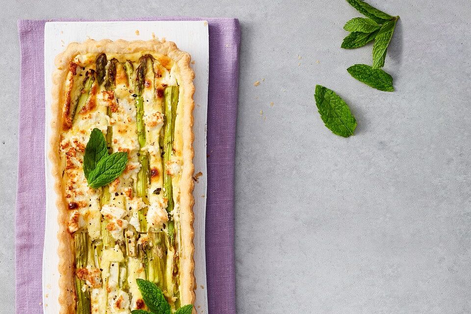 Spargel-Tarte