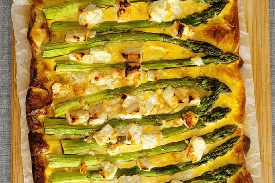 Spargel-Tarte