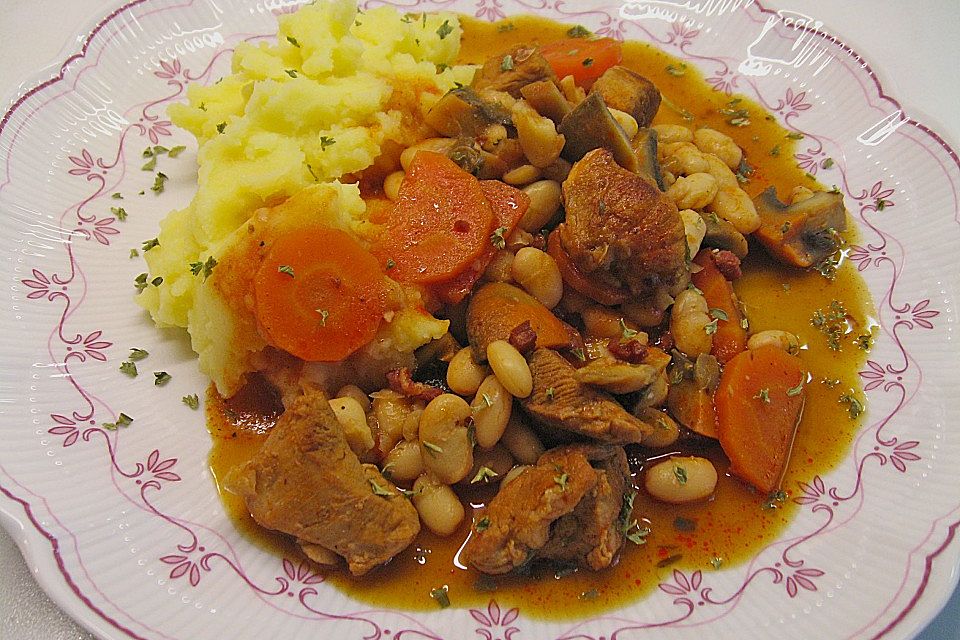 Bohnenragout