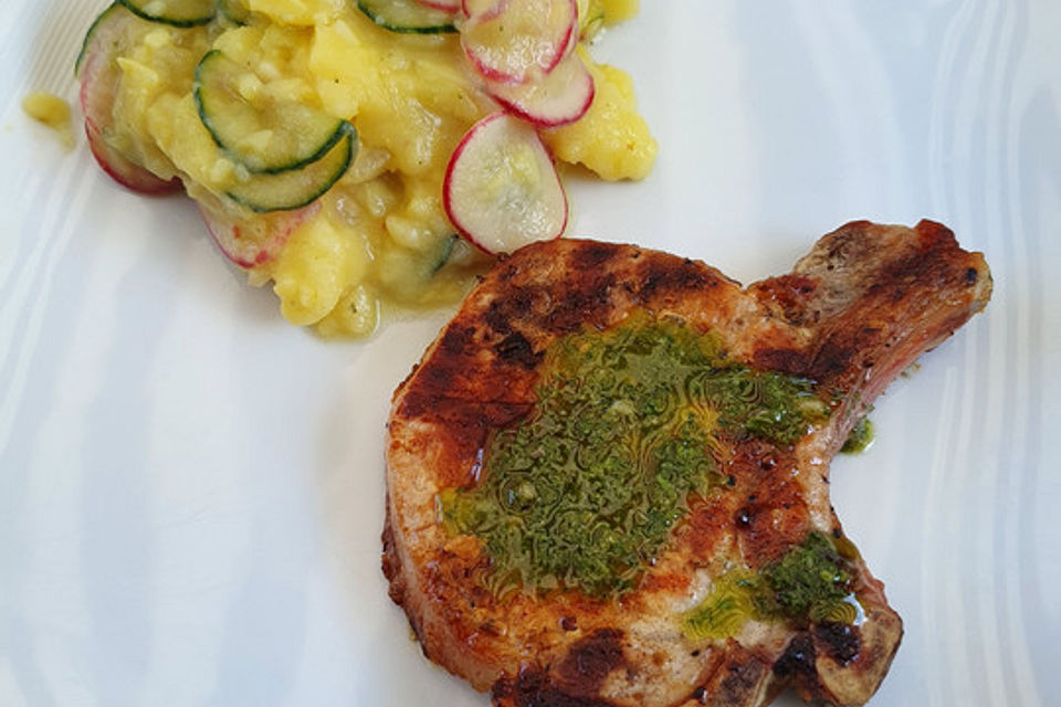 Pork Chops & Salsa Verde